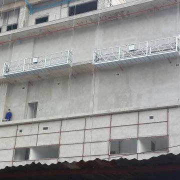 Plataforma suspensa elétrica de 6 metros para limpeza de edifícios
