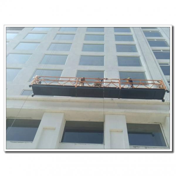 Sistemas de plataforma suspensa modular temporária para limpeza de janelas #1 image